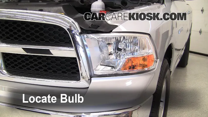 2011 Ram 1500 SLT 4.7L V8 FlexFuel Crew Cab Pickup Lights Daytime Running Light (replace bulb)